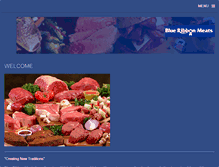 Tablet Screenshot of blueribbonmeats.com